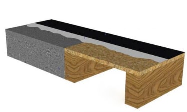 EPDM Toiture SeKurtoit 1.14 mm - sur mesure 11,70 €/m²